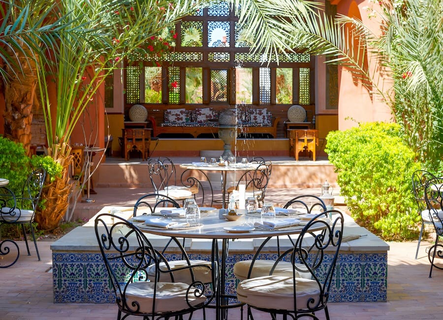 Hotel Al Moudira Luxor Egypt (Courtyard)