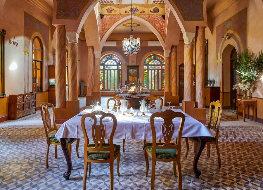 Hotel Al Moudira Luxor Egypt (Dining Room)
