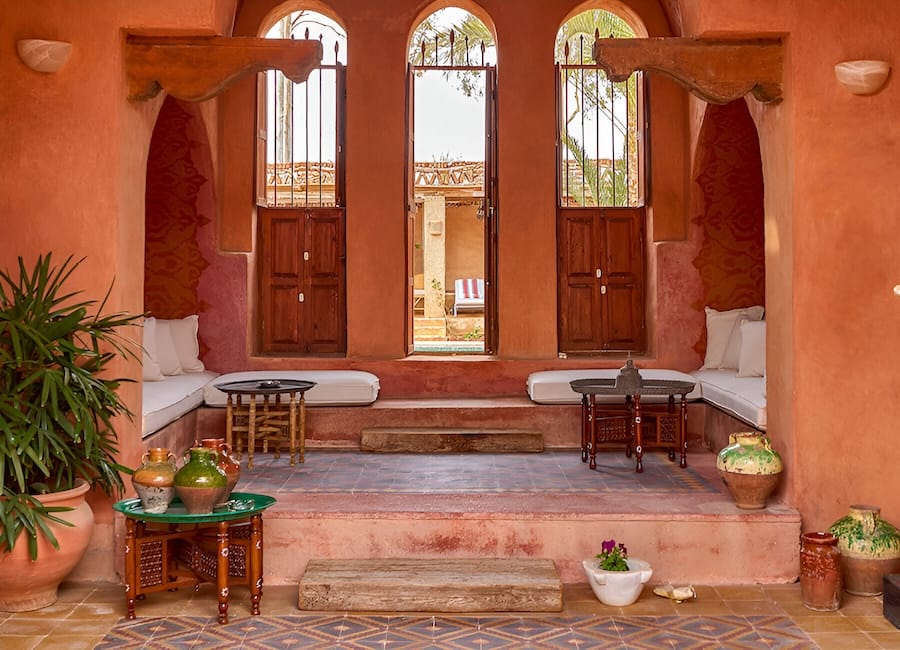 Hotel Al Moudira Luxor Egypt (Sitting Area)