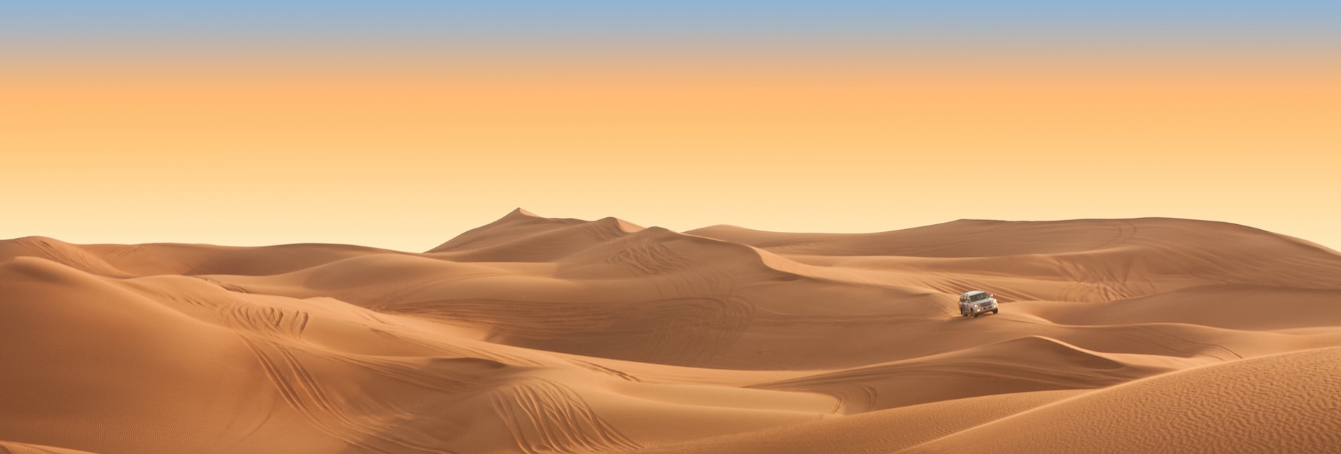 Off the beaten track in the United Arab Emirates (Dubai 4WD desert sunset safari) UAE DT-29540144