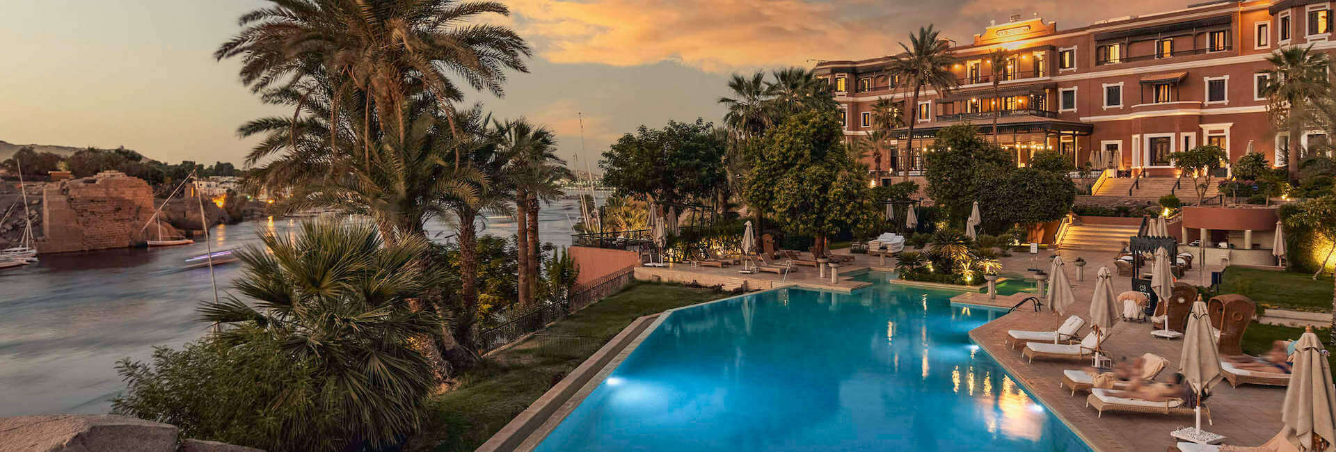 Luxury Hotels in Egypt (Sofitel Legend Old Cataract Aswan)