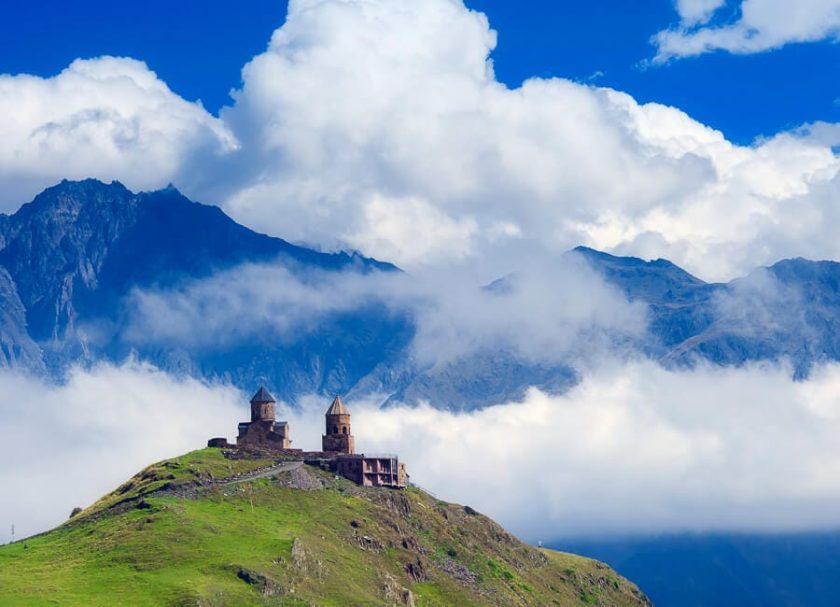 Kazbegi (Gergeti Trinity Church) Georgia DT 45511756