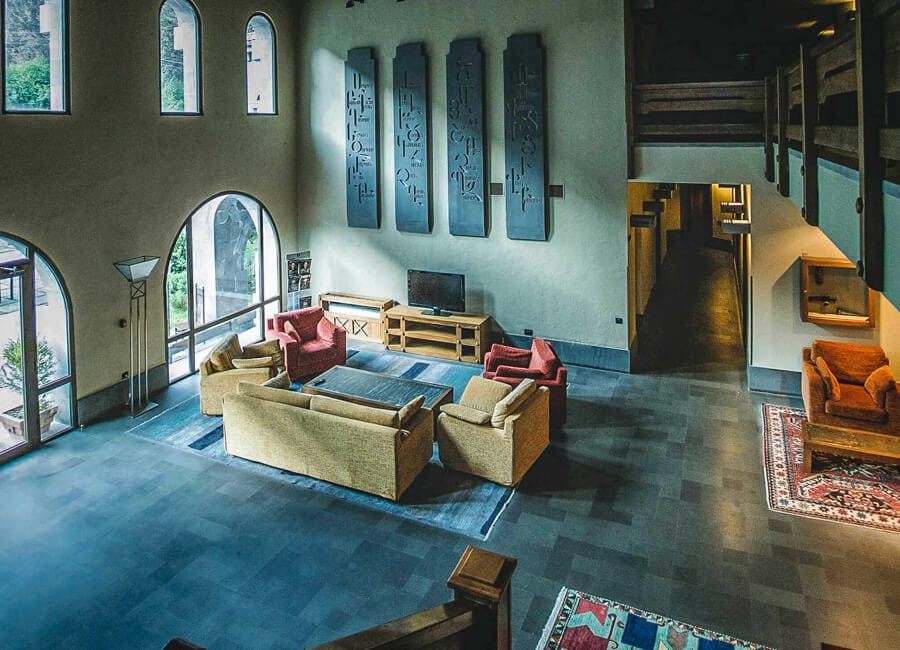 Tufenkian Avan Dzoraget Hotel Lori Province Armenia (Lobby)