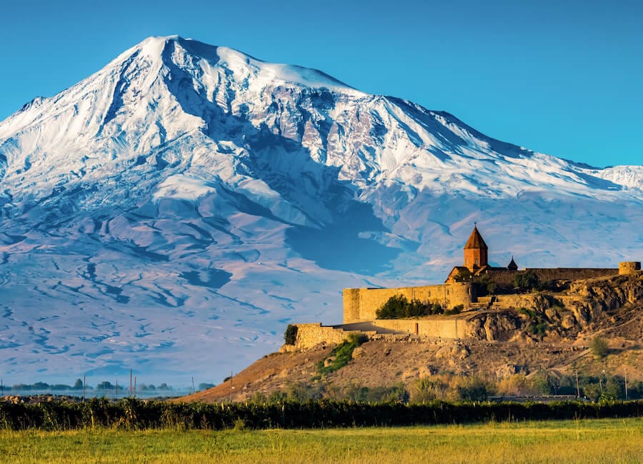Where to travel in Armenia - Khor Virap Monastery (with Mount Ararat) Armenia DT 129817128