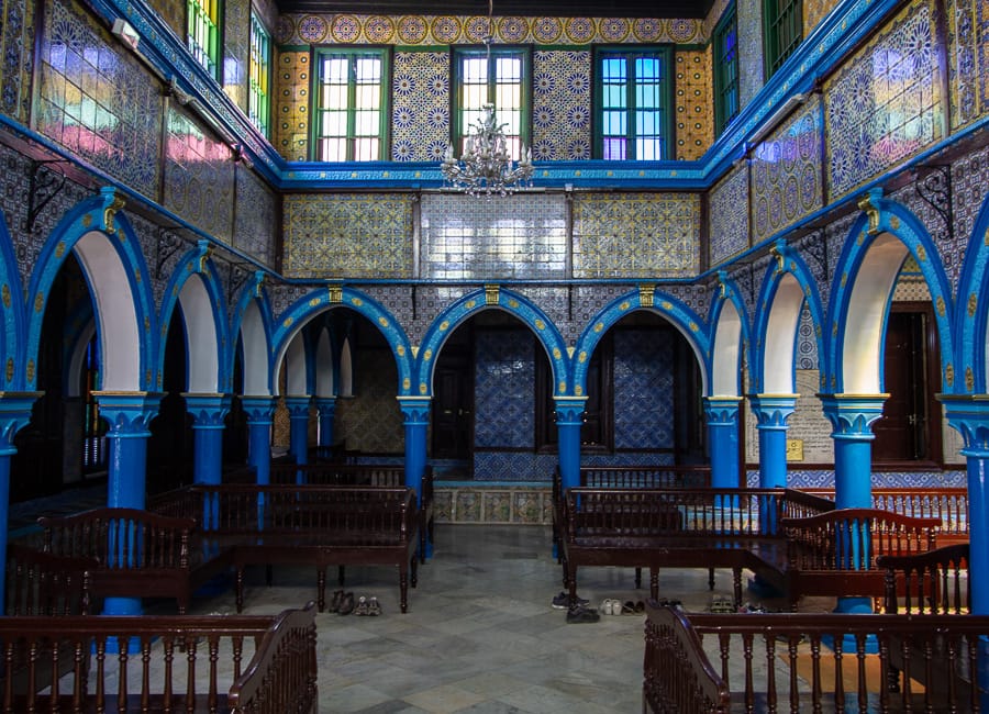 El Ghriba synagogue Hara Seghira Djerba Island Tunisia © Bennetts
