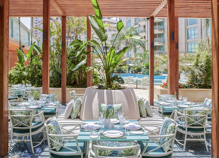 Four Seasons Hotel Cairo at Nile Plaza Cairo Egypt (Byblos Restaurant)