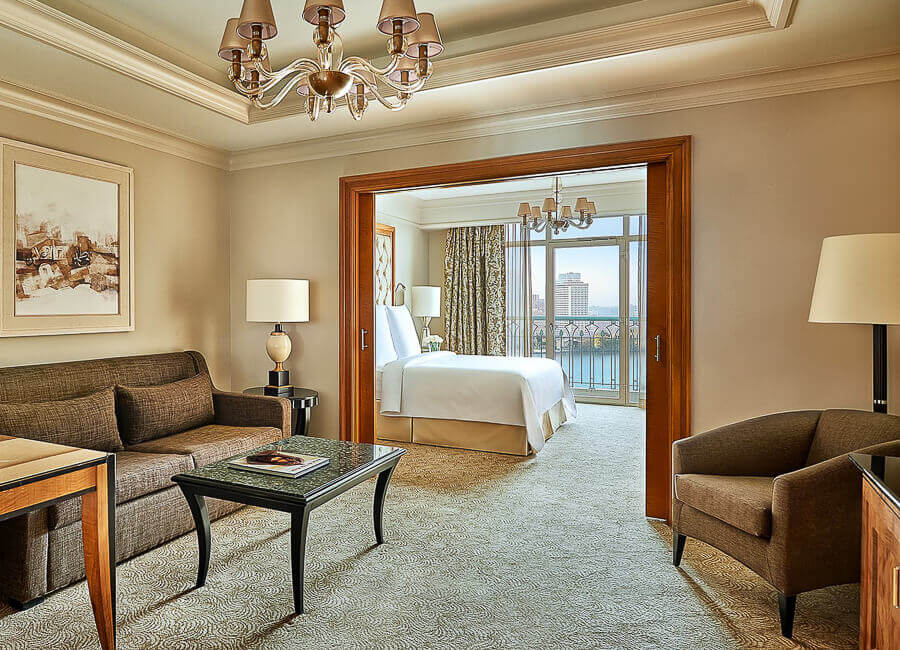 Four Seasons Hotel Cairo at Nile Plaza Cairo Egypt (Corniche Suite)