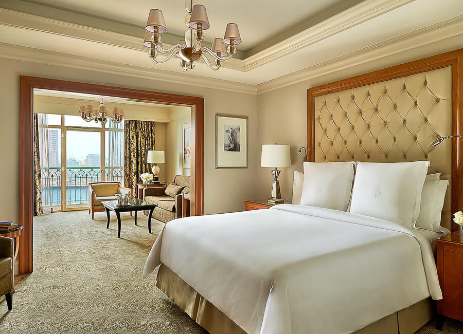 Four Seasons Hotel Cairo at Nile Plaza Cairo Egypt (Grand Nile View Room)