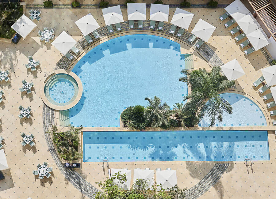 Four Seasons Hotel Cairo at Nile Plaza Cairo Egypt (Swimming pool)-2