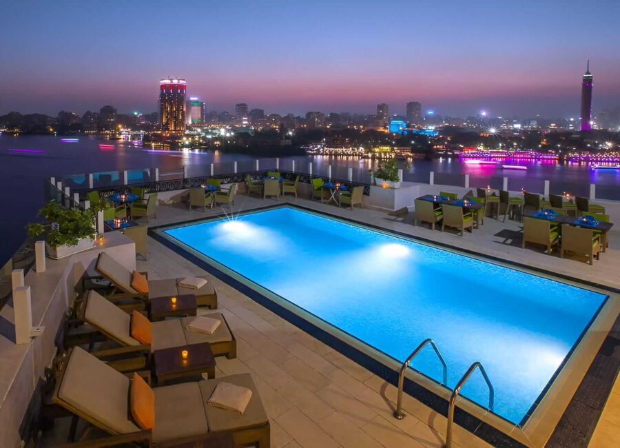 Kempinski Nile Hotel Cairo Egypt (Swimming pool)