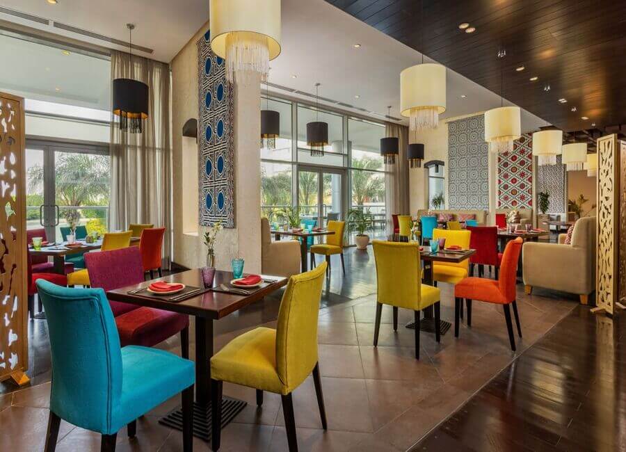 Le Meridien Cairo Airport Cairo Egypt (Mezzeh Lebanese Restaurant)