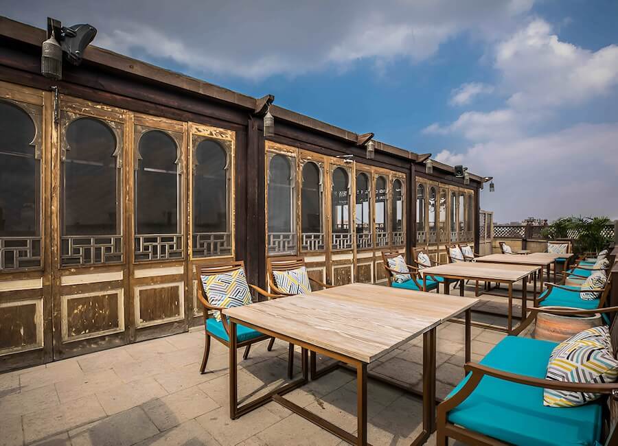 Le Riad Hotel De Charme Cairo Egypt (Rooftop terrace) 1