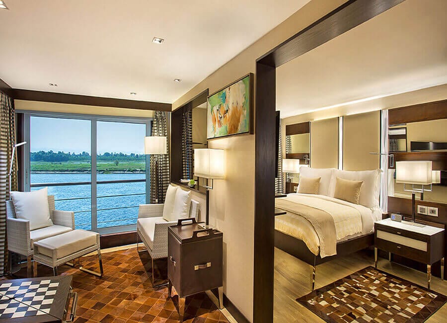 Oberoi Philae Nile Cruise Egypt (Luxury Suite)
