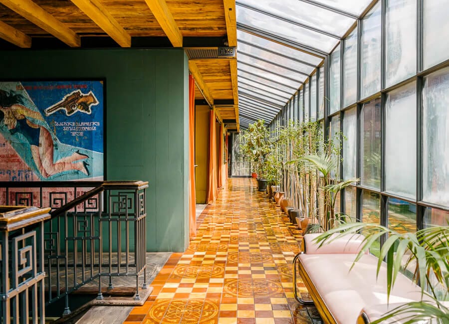 Rooms Hotel Tbilisi Georgia - Corridor