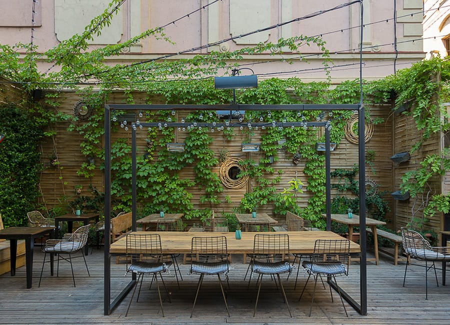 Shota Rustaveli Boutique Hotel Tbilisi Georgia - Terrace