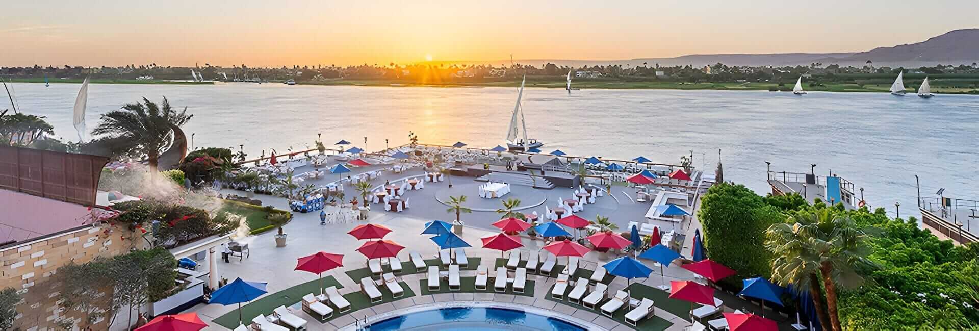 Sonesta St. George Hotel Luxor Egypt (Pool Deck)
