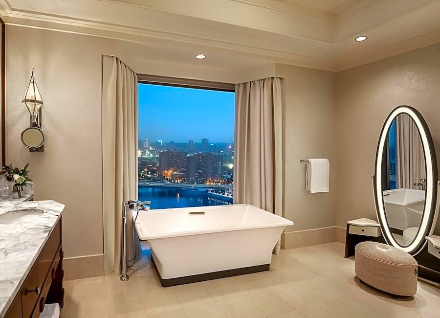 St. Regis Cairo Hotel Cairo Egypt (Bathroom)