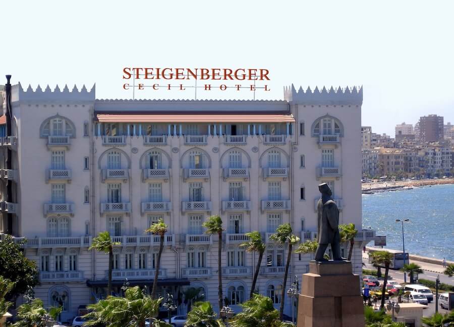 Steigenberger Cecil Hotel Alexandria Egypt External View