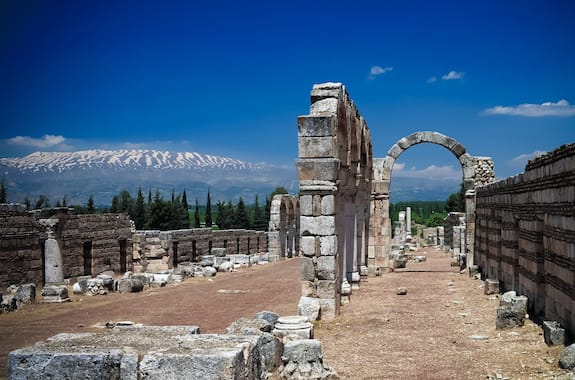 Where to travel Bekaa Valley (Anjar. Umayyad city. Cardo) Lebanon DT 91639577