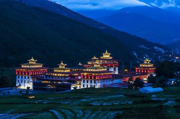 Where to travel in Bhutan - Thimphu Dzong DT 135538471