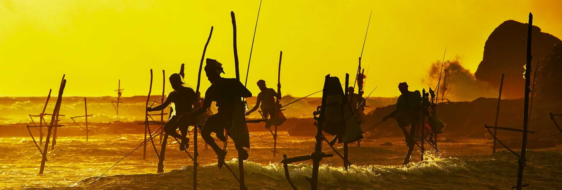 Where to travel in Galle (Stilt fishing) Sri Lanka DT 34032377