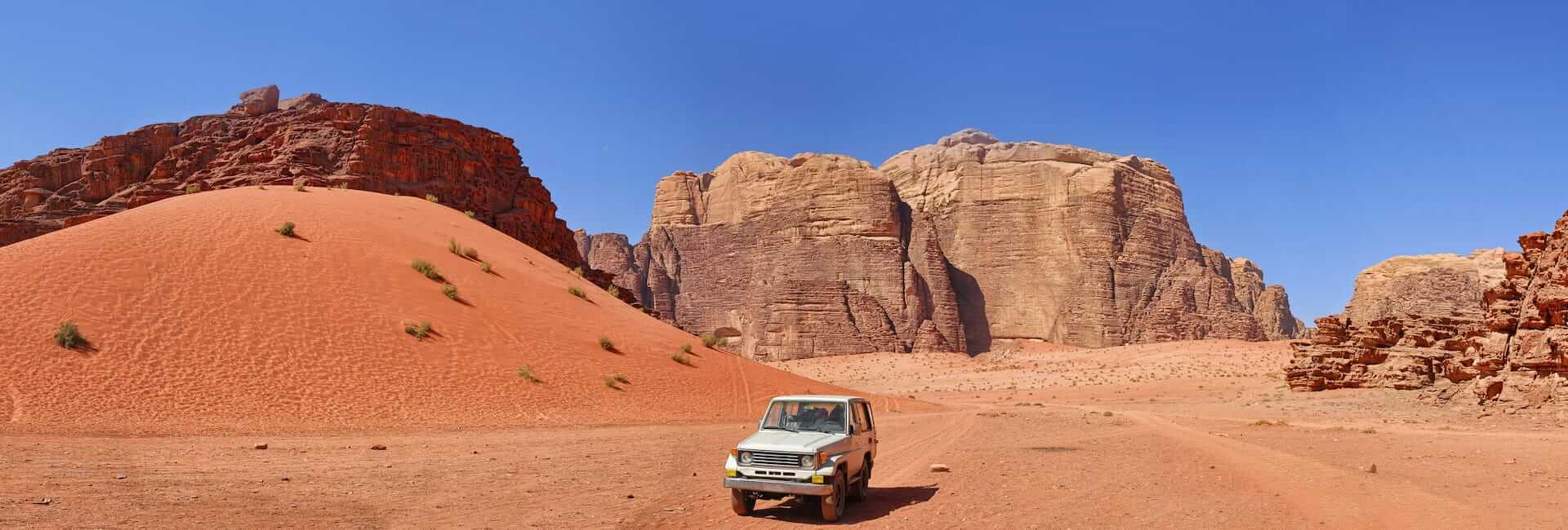 Where to travel in Jordan - Wadi Rum