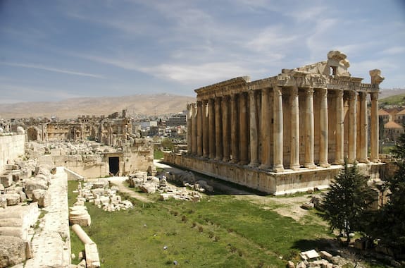 Where to travel in Lebanon - Baalbek, Temple of Bacchus DT 14354411