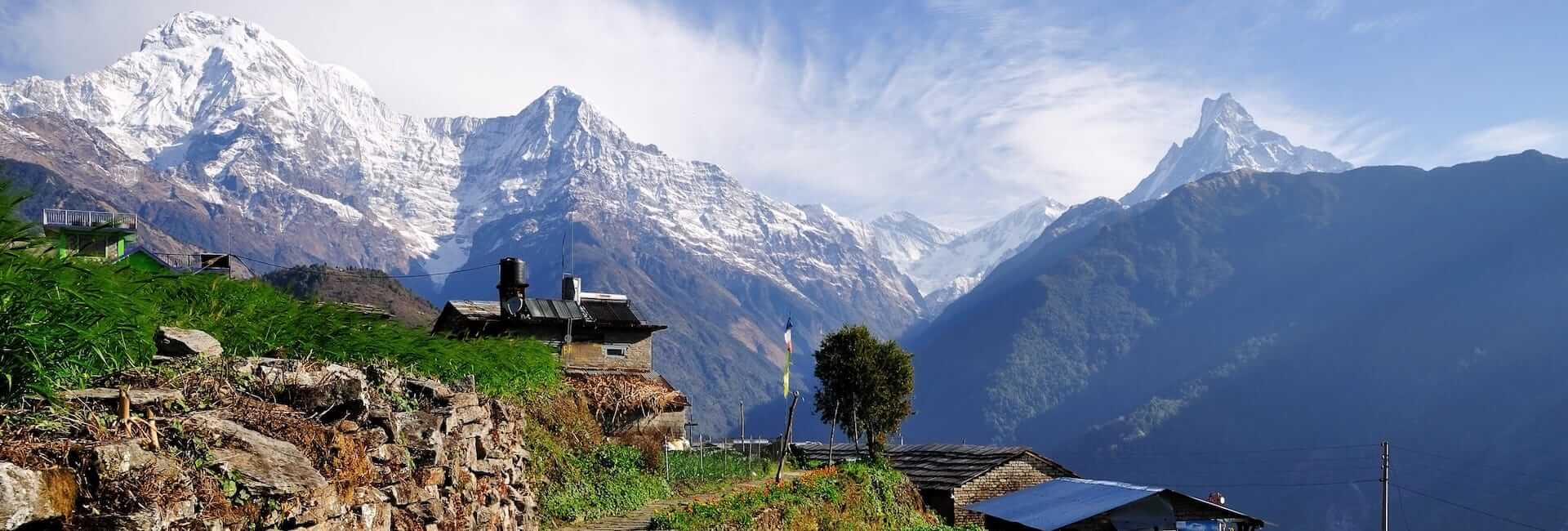 Where to travel in Nepal - the Annapurna Foothills (Ghandruk village, Annapurna South) DT 31210708