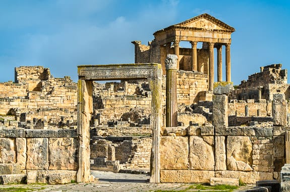 Where to travel in Tunisia - Dougga and Roman Numidia (Thugga. Capitol) DT 107193820