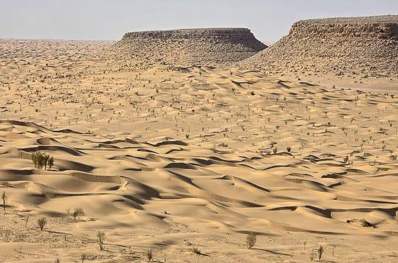 Where to travel in Tunisia - Tozeur and the Sahara - Tembaine Sahara Desert Tunisia © Hugh Fraser 9