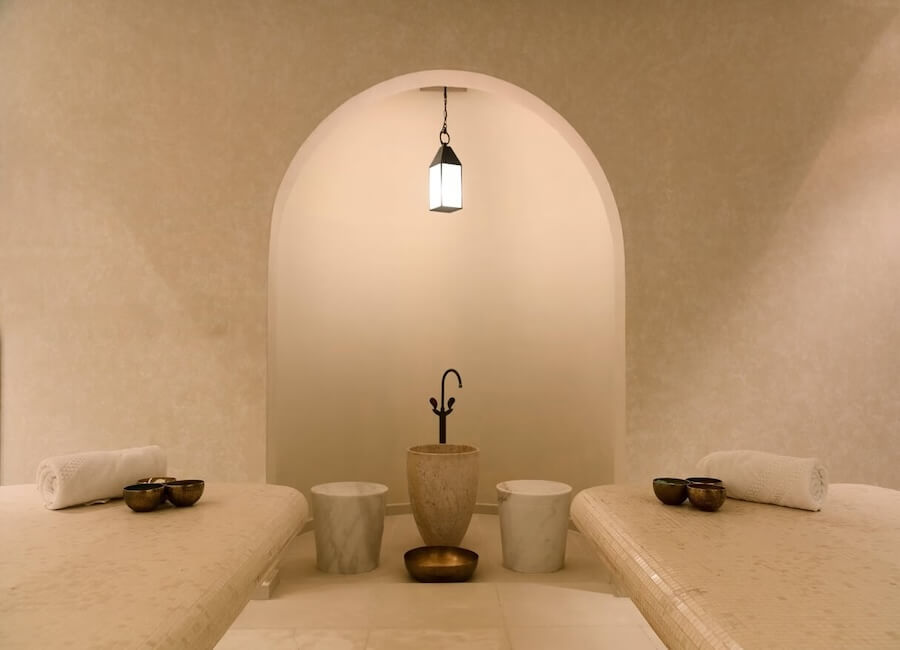 Al Bustan Palace Hotel Muscat Oman (Six Senses Spa Wet Treatment Room)
