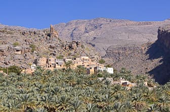 Al Hajar Mountains (Western Hajar Misfat al Abreyeen village) Oman DT 124414853
