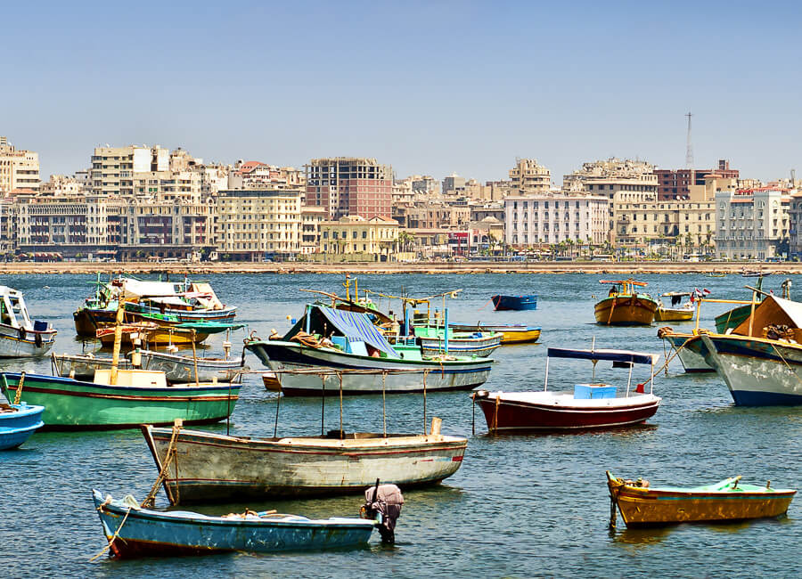 Alexandria (harbour) Egypt DT 19122943