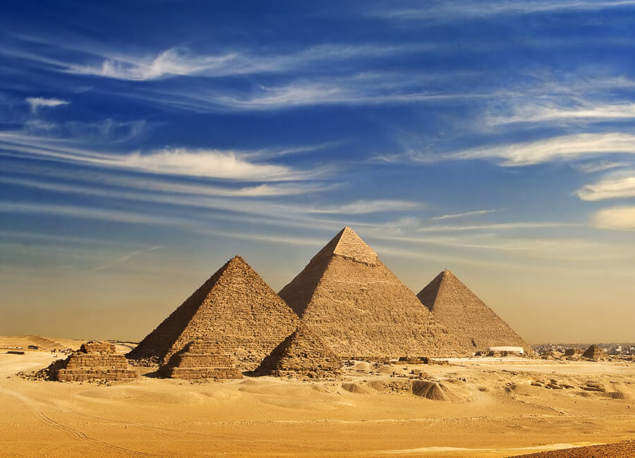 Cairo (Egyptian pyramids.Giza pyramid complex) Egypt DT 23265268