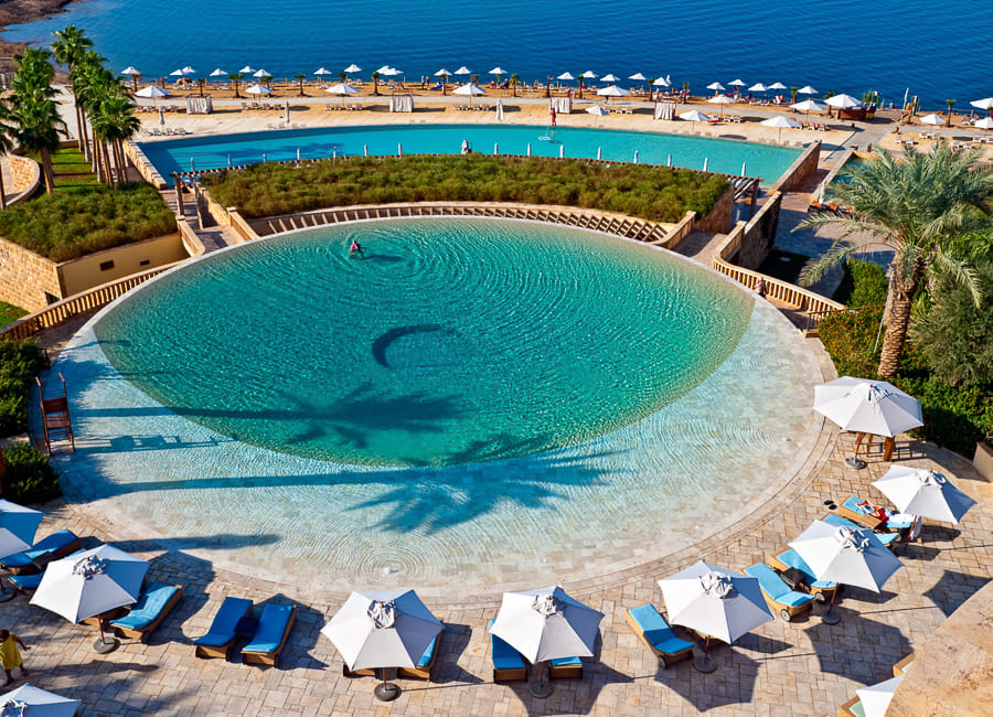 Dead Sea (hotel swimming pool) Jordan DT 13873304
