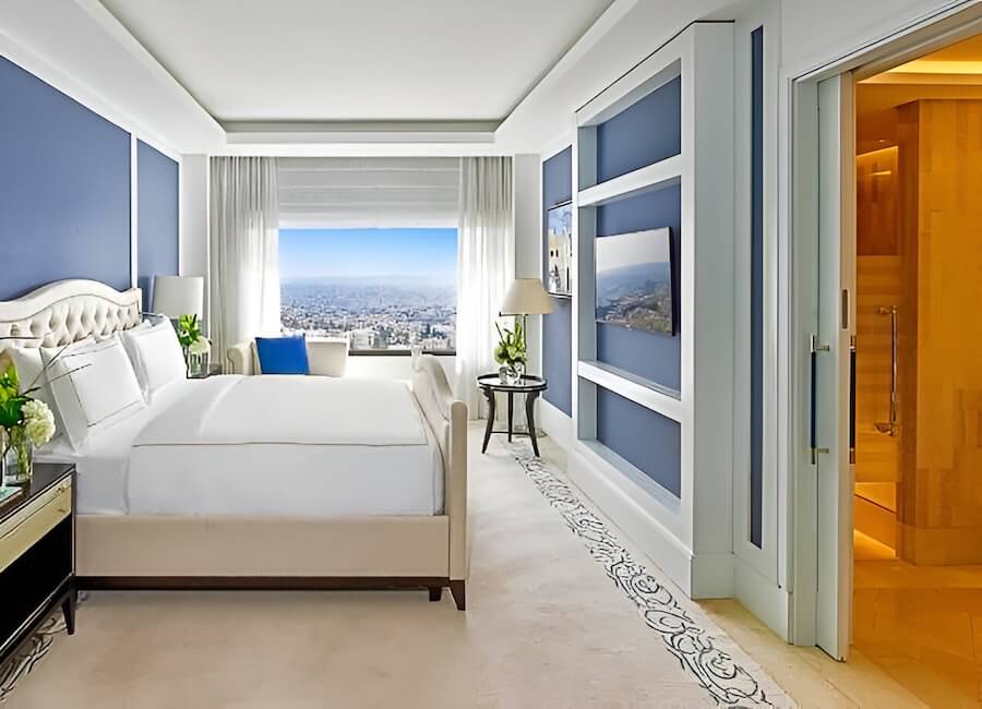 Fairmont Amman Hotel Amman Jordan (Bedroom) 1