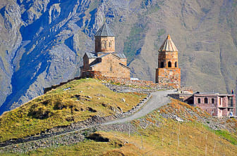 Kazbegi (Gergeti Trinity Church) Georgia DT 27124674
