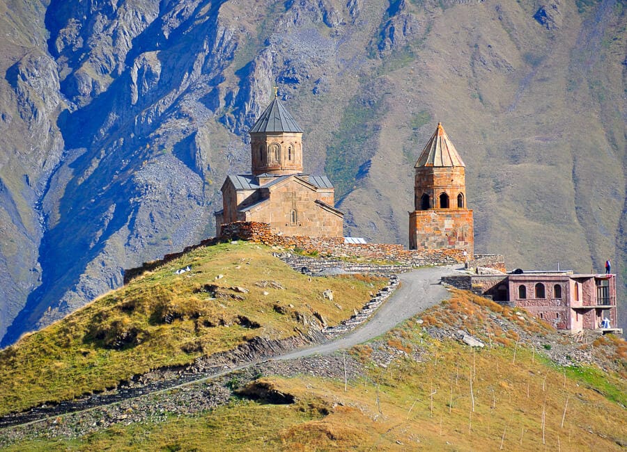 Kazbegi (Gergeti Trinity Church) Georgia DT 27124674