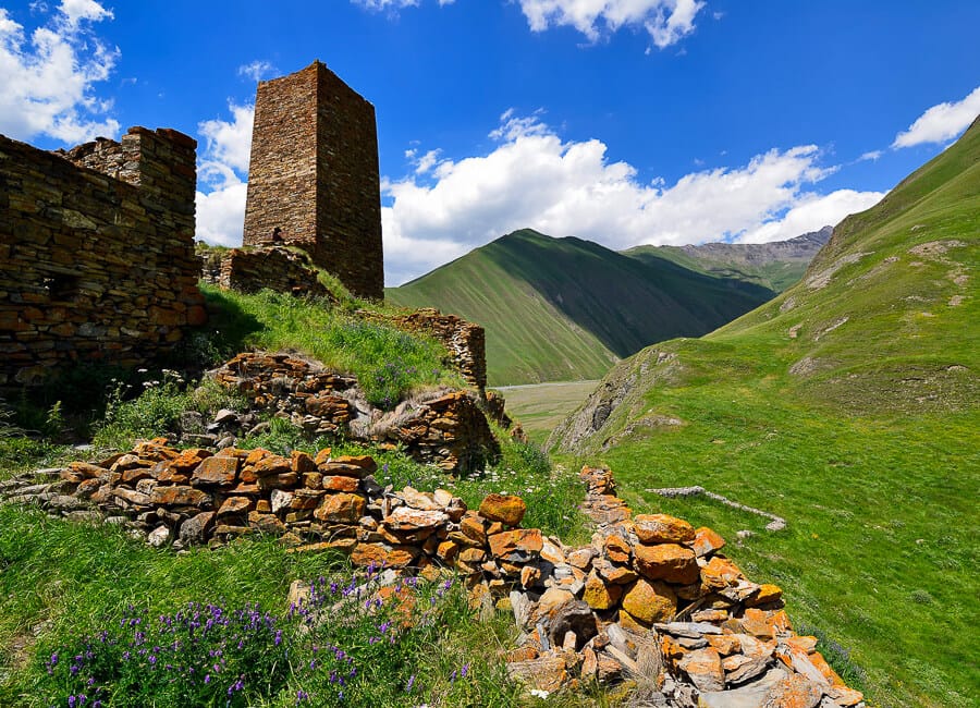 Kazbegi (Truso Valley. Gorge) Georgia DT 123039429