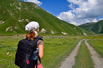 Kazbegi (Truso Valley. Gorge trek) Georgia DT 123039455