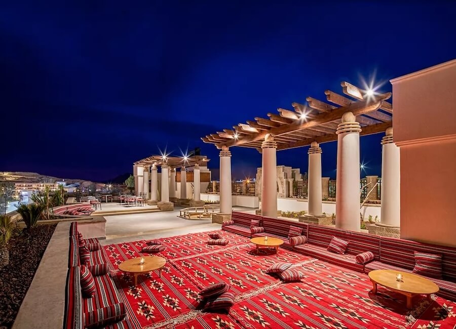 Movenpick Resort Petra Jordan (terrace)