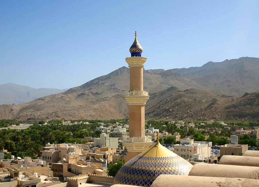 Nizwa (Sultan Qaboos Mosque) Oman © Bennetts