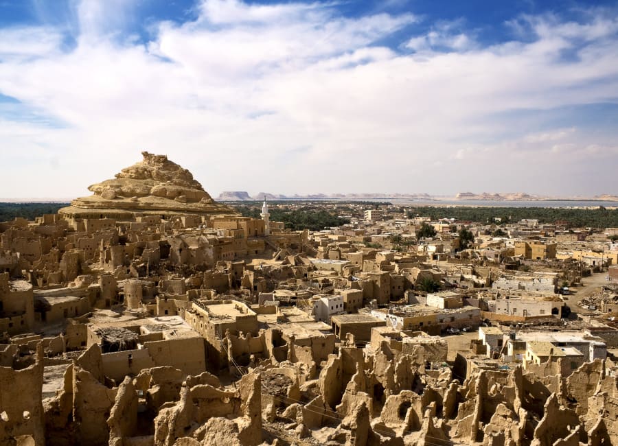 Siwa (Old Town.Fortress of Shali) Egypt DT 7514822