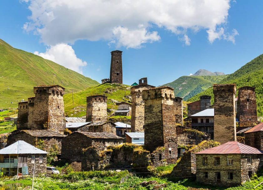 Svaneti (Ushguli. Svan Towers) Georgia DT 54193329