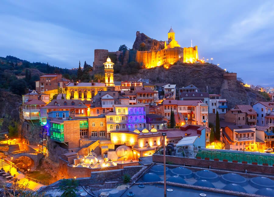 Tbilisi (Narikala Fortress and Old Town) Georgia DT 100724561