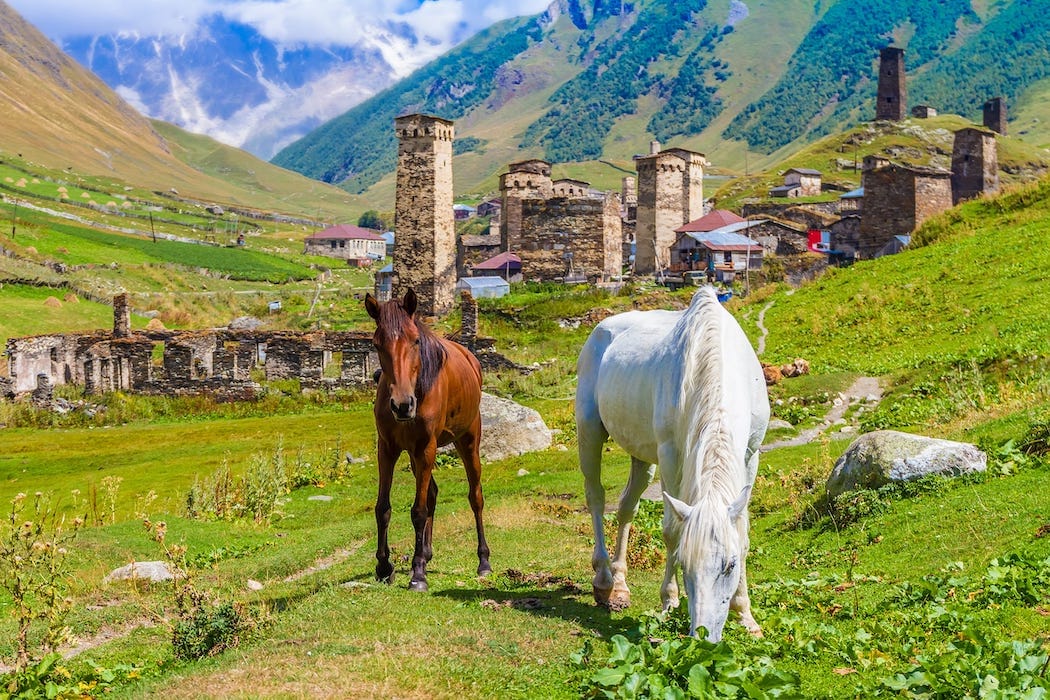 Unmissable sights and experiences in Georgia - Ushguli village in Svaneti DT 44695593