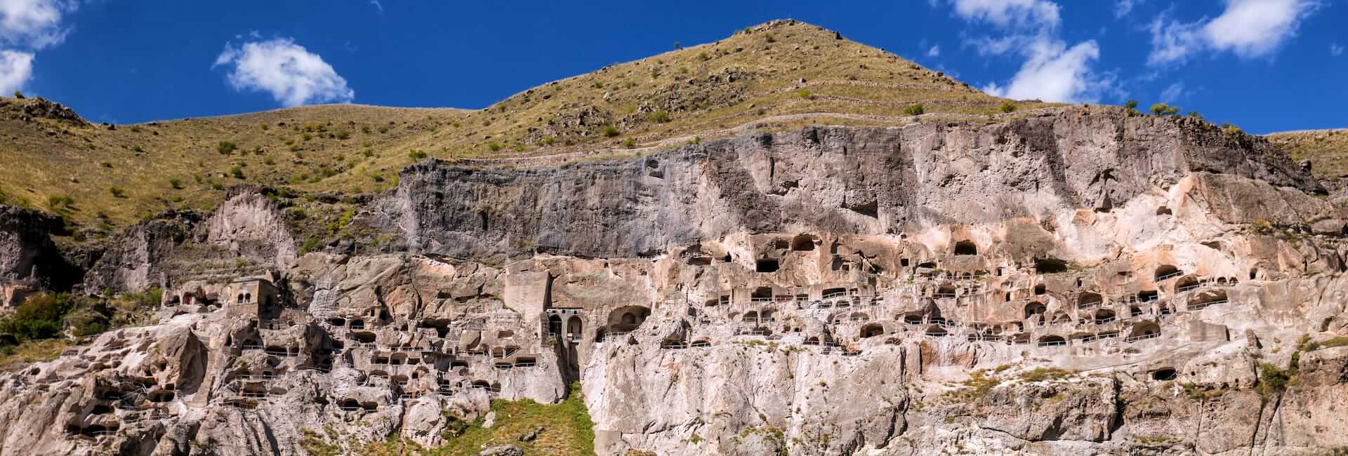 Where to travel in Central and Southern Georgia - Vardzia Monastic Cave Complex DT 133354865
