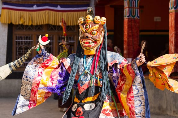 Where to travel in Ladakh - Lamayuru and the Sham Valley (Lamayuru Cham Dance Festival) India DT 80261203-2
