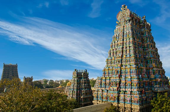 Where to travel in South India - Tamili Nadu (Madurai Meenakshi Temple) DT 19266362
