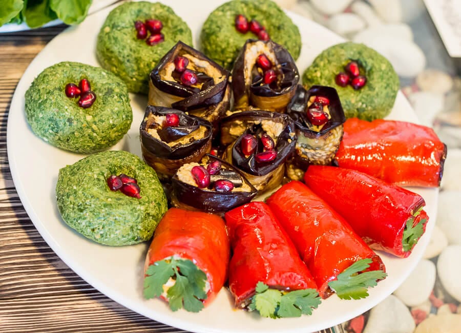a. general (Food Badridzani and stuffed vegetables) Georgia DT 103986082